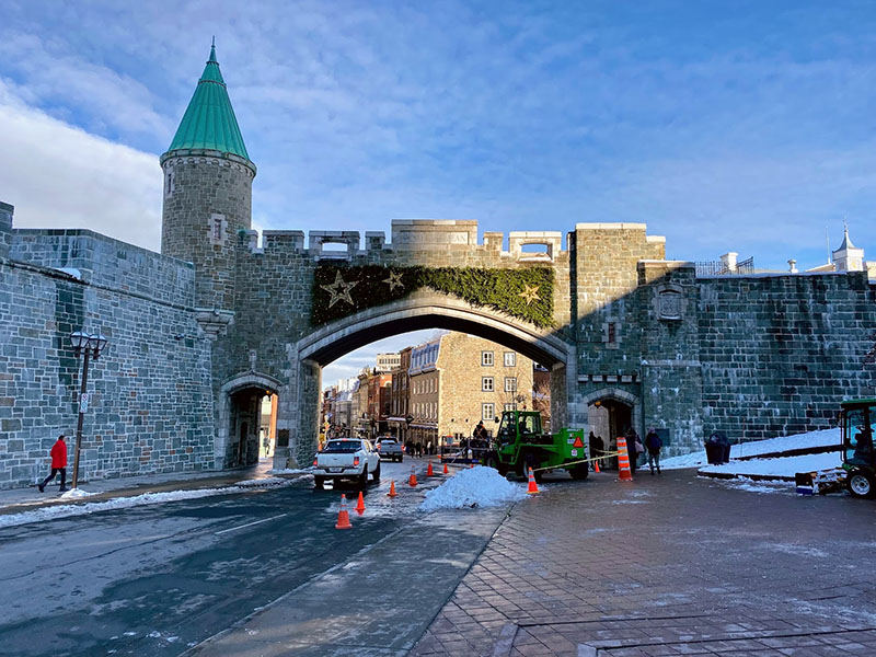 Old Quebec City Wall