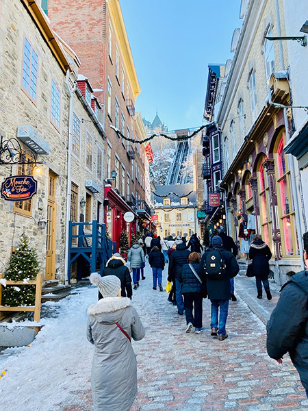 Petit-Champlain District in Old Quebec City! 