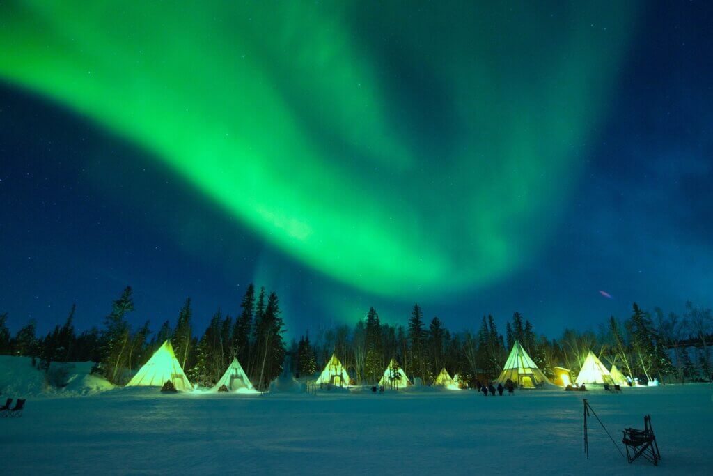 best place to watch aurora borealis in canada
