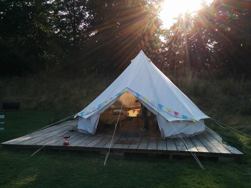 Glamping on Vancouver Island